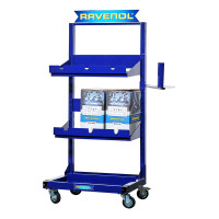Торговая полка RAVENOL  Ecobox с держателем (6 шт)